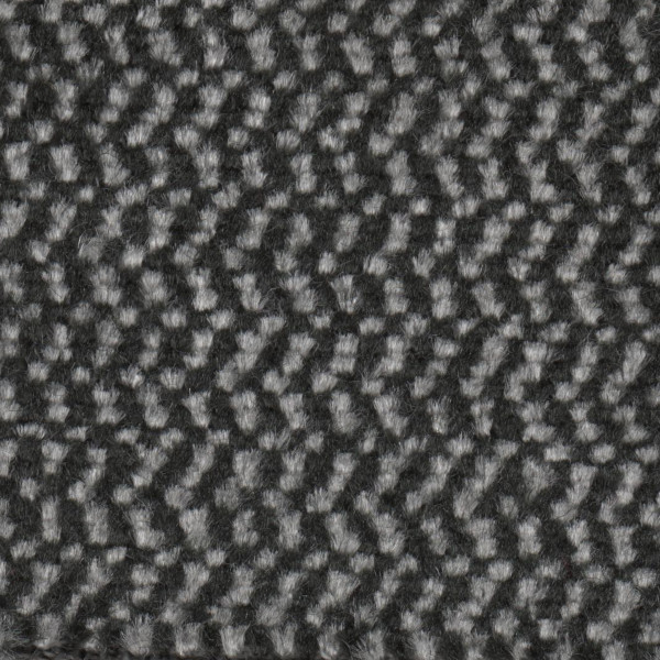 Volkswagen Seat Cloth - Volkswagen - Velour Wavy Stripe (Black/Grey)