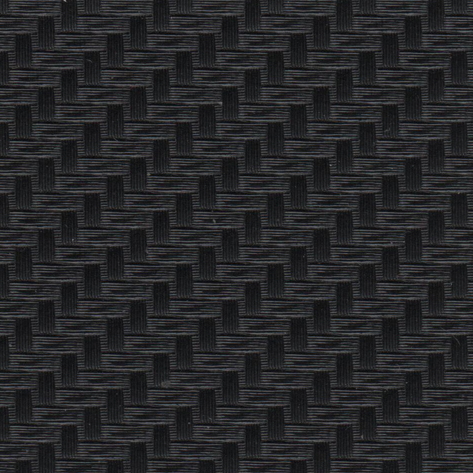 Metal Effect PVC - Carbon Fibre Black