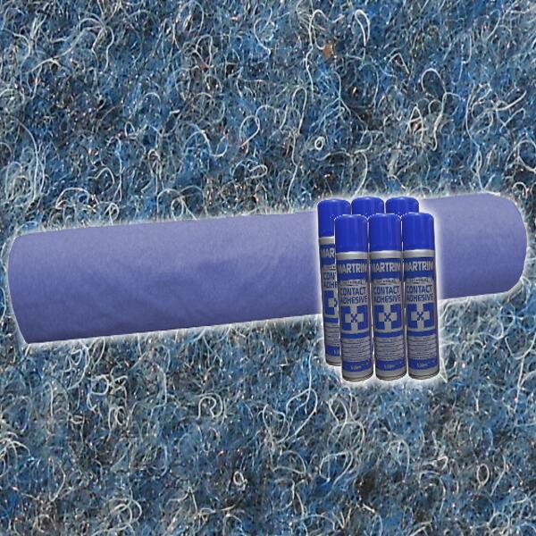 Flat Lining Carpet Kits - Ocean Blue