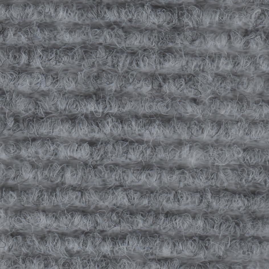 Ribbed Lining Carpet - Silver Grey