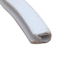 PVC Edge Trim - U-Shaped White