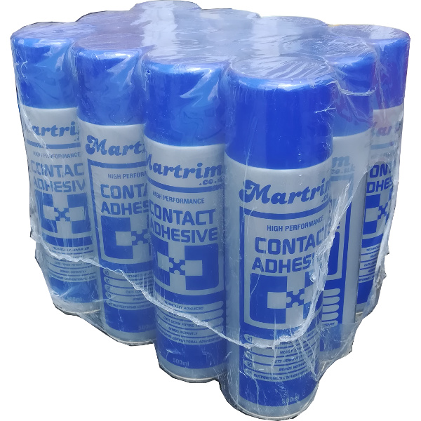 Upholstery Adhesive - Contact Spray (12 x 500ml)