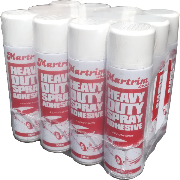 Upholstery Adhesive - HD Spray (12 x 500ml)