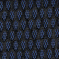 Car Seating Cloth - Black/Blue Double Spacer
