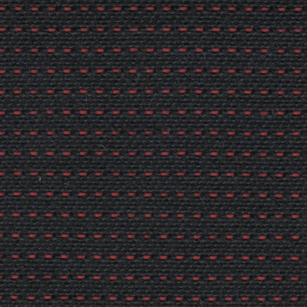 BMW Seat Cloth - BMW 3 Series - Laser (Black/Red)