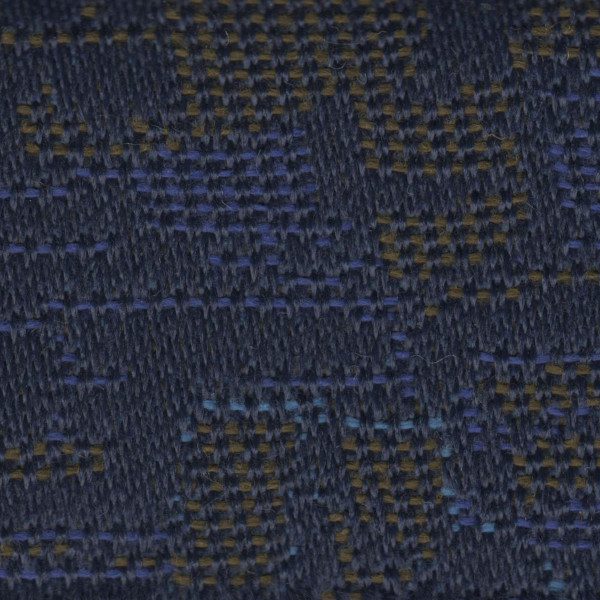 Citroen Seat Cloth - Citroen Berlingo - Motif (Blue/Brown)