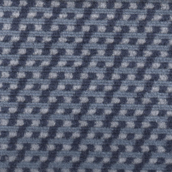 Ford Seat Cloth - Ford Fiesta/Orion - Velour Blocks (Blue)