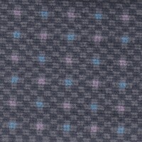 Ford Seat Cloth - Ford Scorpio - Velour Blocks (Grey/Blue/Rose)