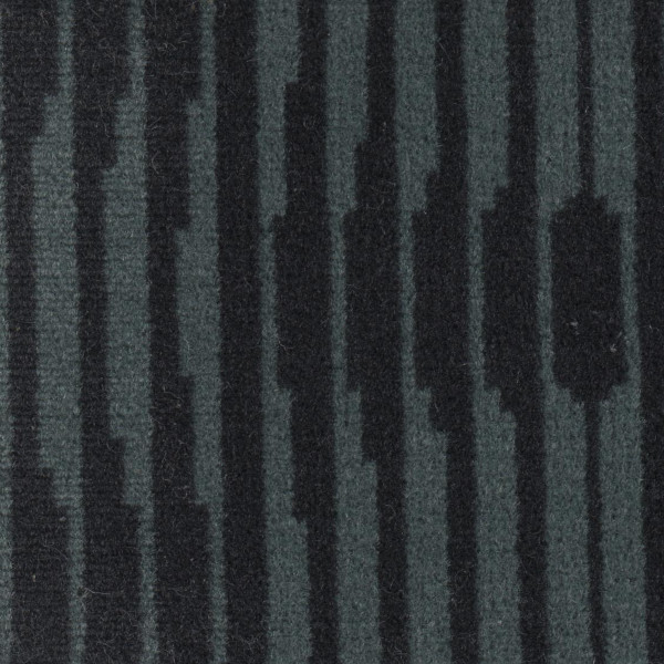 OEM Seating Cloth - Ford Transit - Velour Circles (Black/Grey)