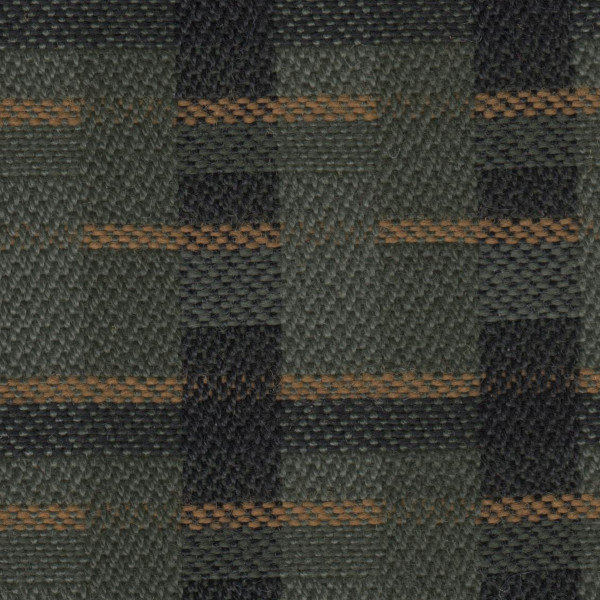 Man Trucks Seat Cloth - Man Trucks - Mosaic Stripe (Grey/Yellow)