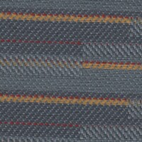 OEM Seating Cloth - Man Trucks - Horizontal Stripe (Grey/Yellow/Red)
