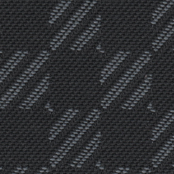 Mercedes Seat Cloth - Mercedes C-Class - Silverstone Check (Black/Grey)