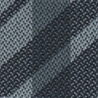 Mercedes Seat Cloth - Mercedes 100 - Diagonal Stripe (Grey)