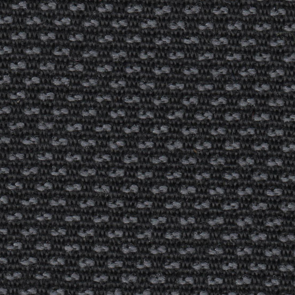 Nissan Seat Cloth - Nissan Micra - Stripey Dots (Black/Grey)