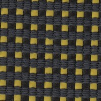 OEM Seating Cloth - Peugeot 206 - Andorre (Anthracite/Yellow)