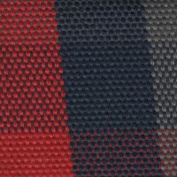 Renault Seat Cloth - Renault 4 - Flatwoven Blocks (Red/Blue/Grey)