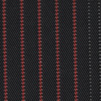 OEM Seating Cloth - Skoda Octavia/Karow/Ambition - Vertial Stripes (Anthracite/Red)
