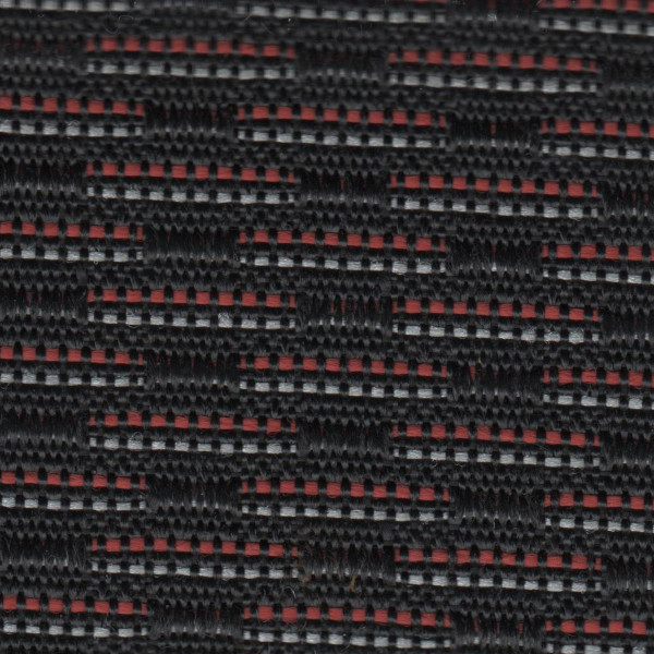 Skoda Seat Cloth - Skoda Octavia - Stripes (Anthracite/Red)