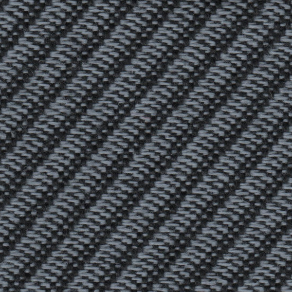 Toyota Seat Cloth - Toyota Hi Ace - Diagonal Stripe (Black/Grey)