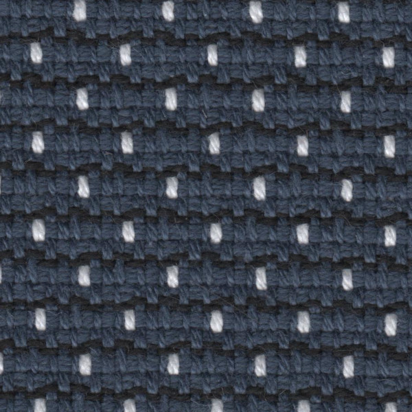 Volkswagen Seat Cloth - Volkswagen Beetle - Dotty Line (Blue/White)