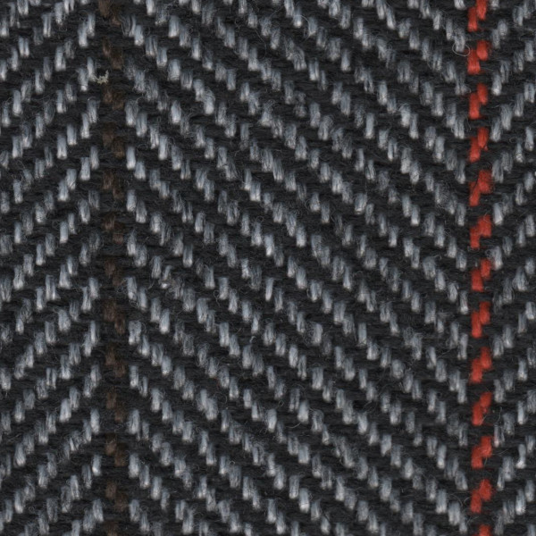 Volkswagen Seat Cloth - Volkswagen - Herringbone Stripe (Grey/Multi)