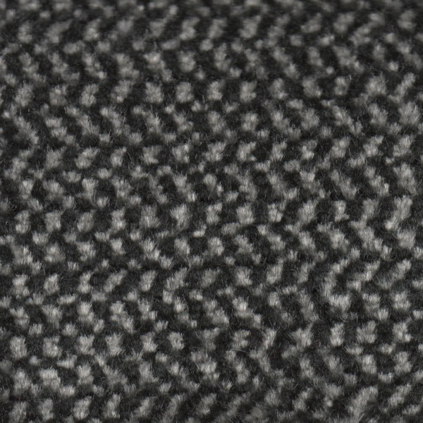 Volkswagen Seat Cloth - Volkswagen - Velour Wavy Stripe (Black/Grey 2)