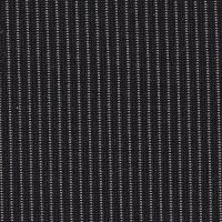 Car Seating Cloth - Black/Silver Pinstripe