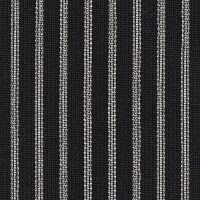 Car Seating Cloth - Black/Silver Stripe