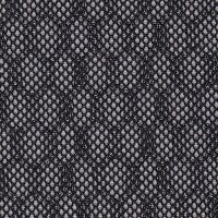 Car Seating Cloth - Black/White Double Hex