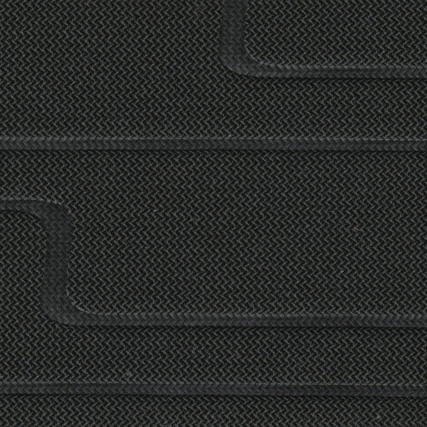 Car Seating Cloth - Charcoal Wave