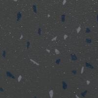 HD Van Flooring Vinyl - Glitter Chip Grey/Light Grey/Blue