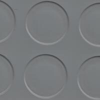 HD Van Flooring Vinyl - Tuppenny Plate Light Grey